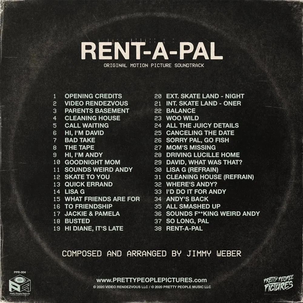 Rent-A-Pal: Original Motion Picture Soundtrack back cover