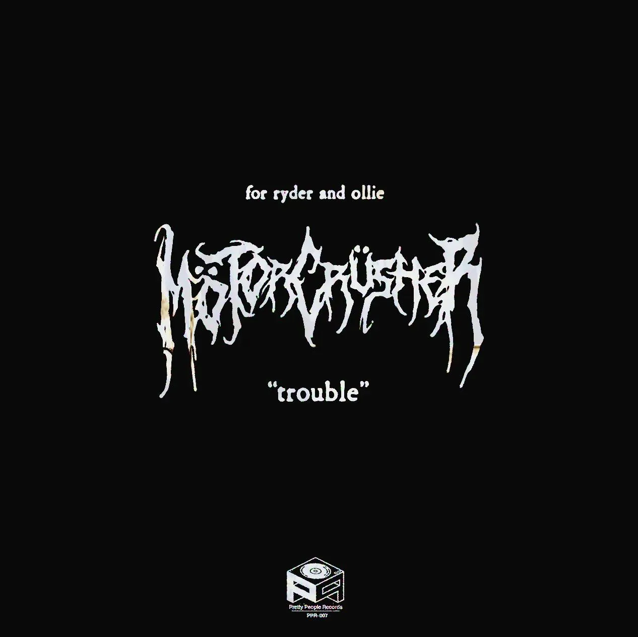 Trouble back cover