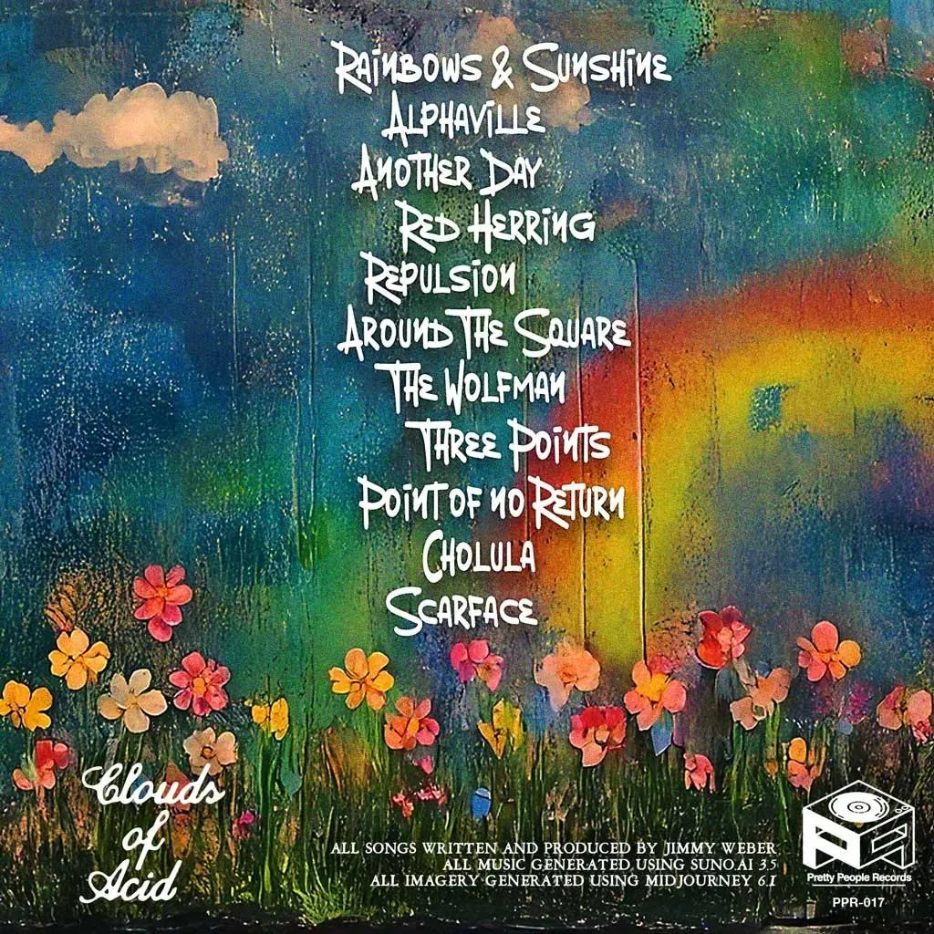 Rainbows & Sunshine back cover