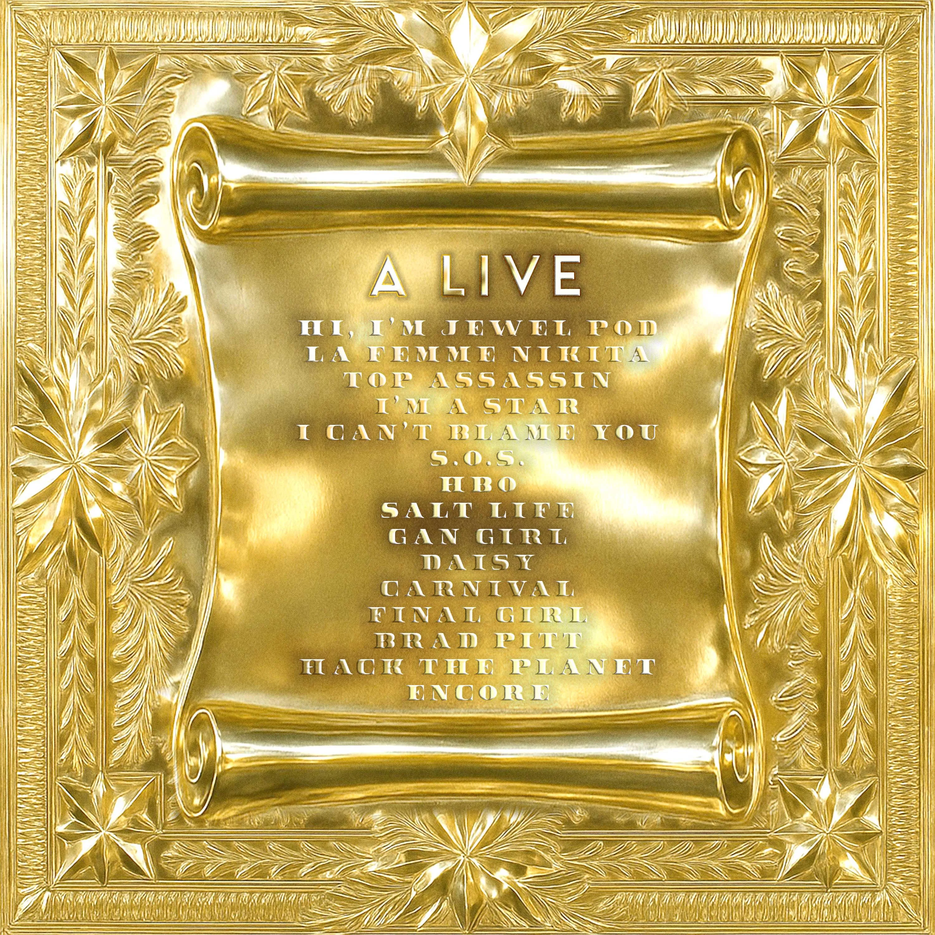 A Live back cover
