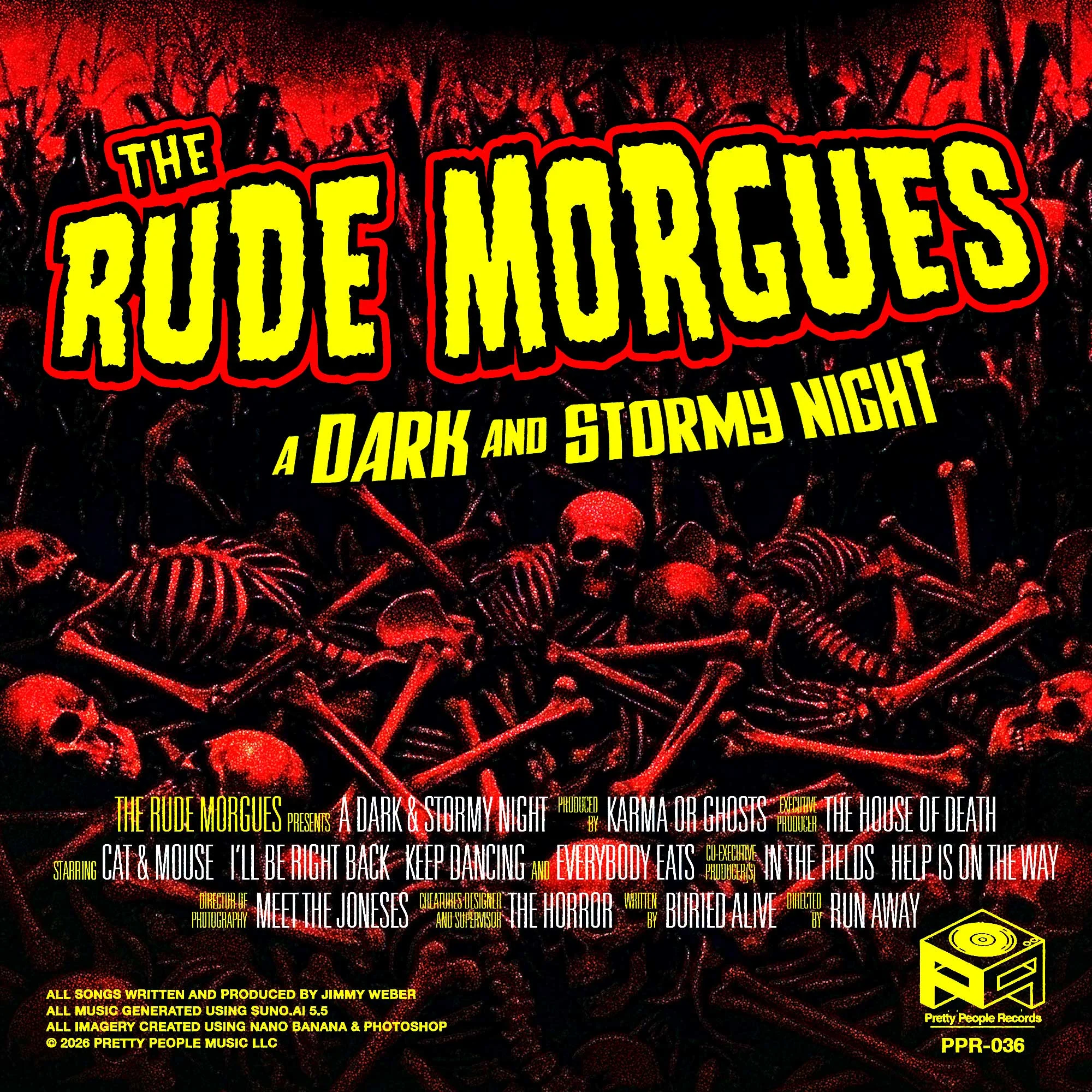 A Dark and Stormy Night back cover