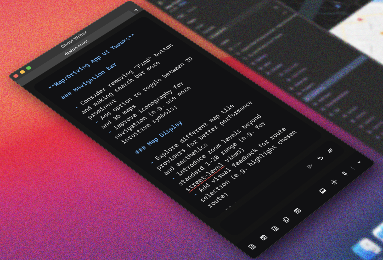 Ghost Writer desktop application