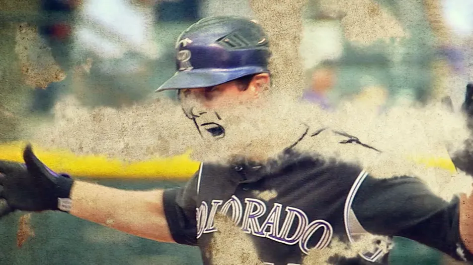 Rockies Weekly hand-drawn baseball frame