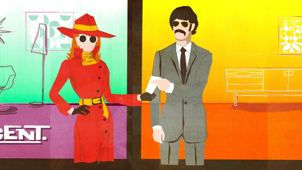 Globus Secret Agent title frame