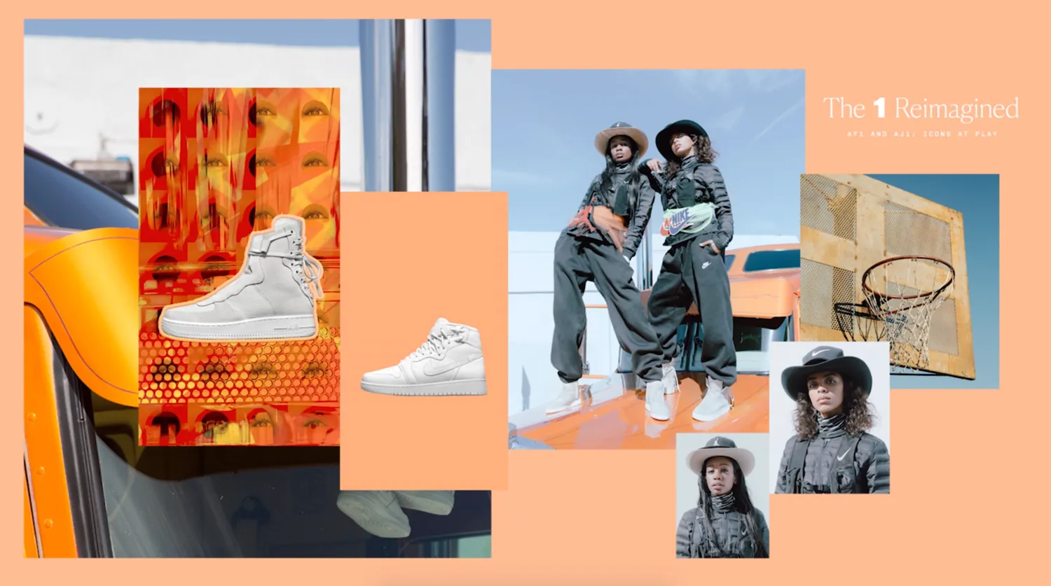 Nike The 1 Reimagined campaign frame one