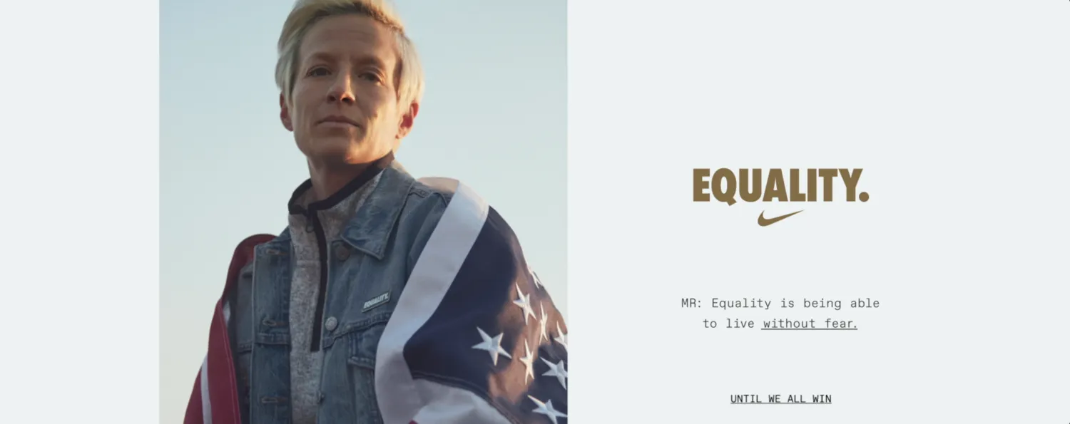 Equality campaign store-display composition four