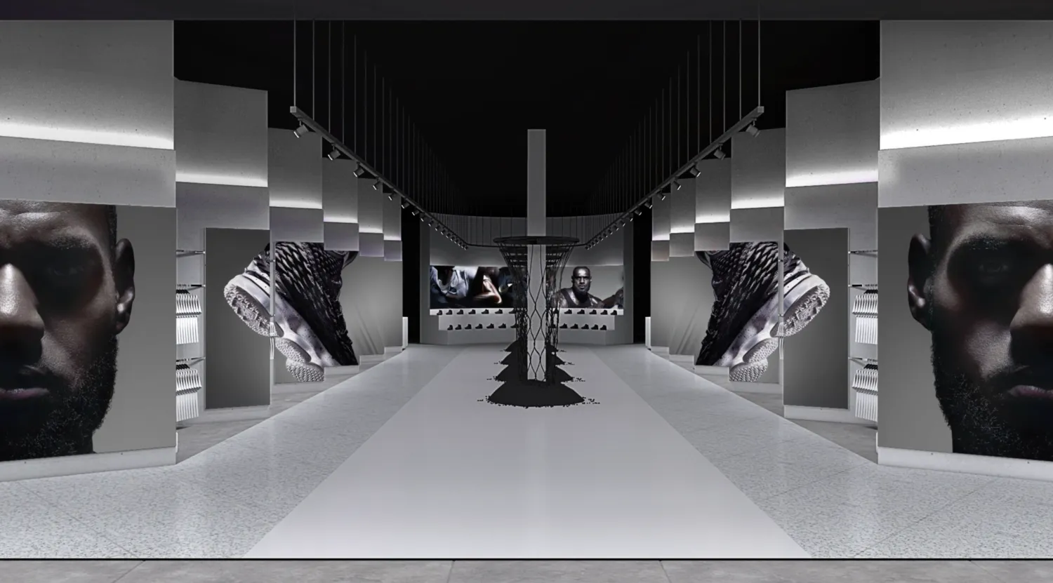 House of Hoops display composition one