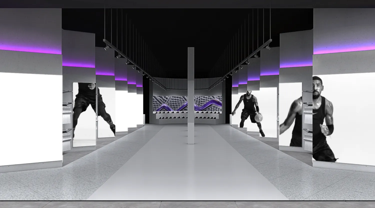 House of Hoops display composition two