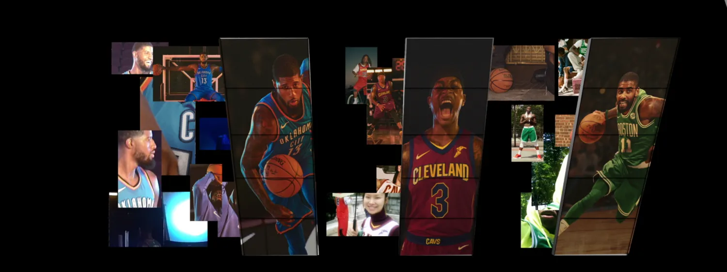 Nike Tap into the Game display preview two