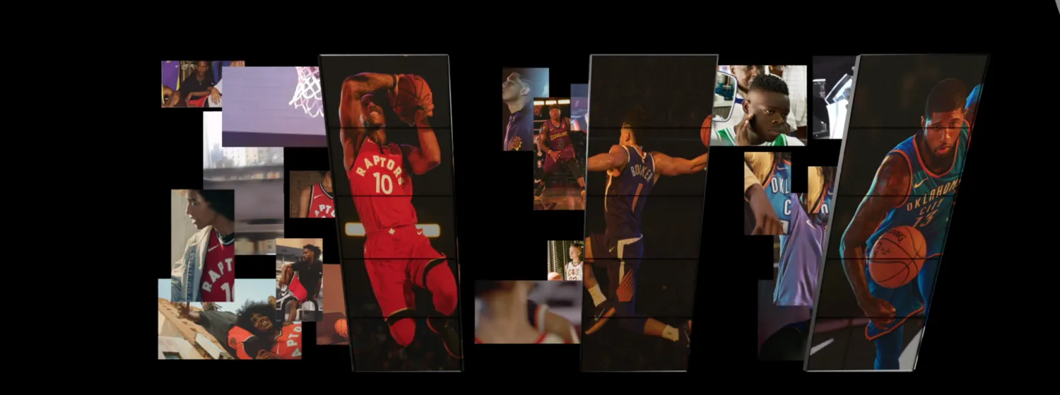 Nike Tap into the Game display preview three