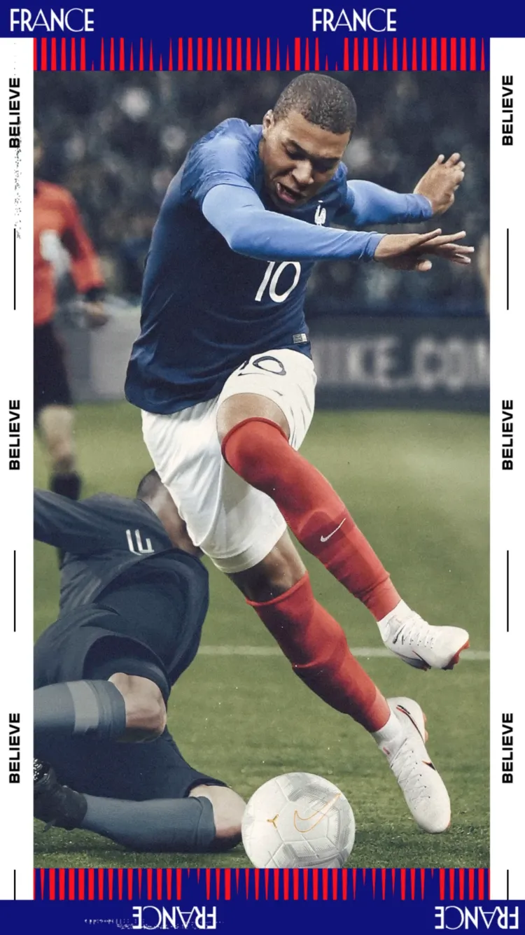 Nike 2018 World Cup vertical store display two
