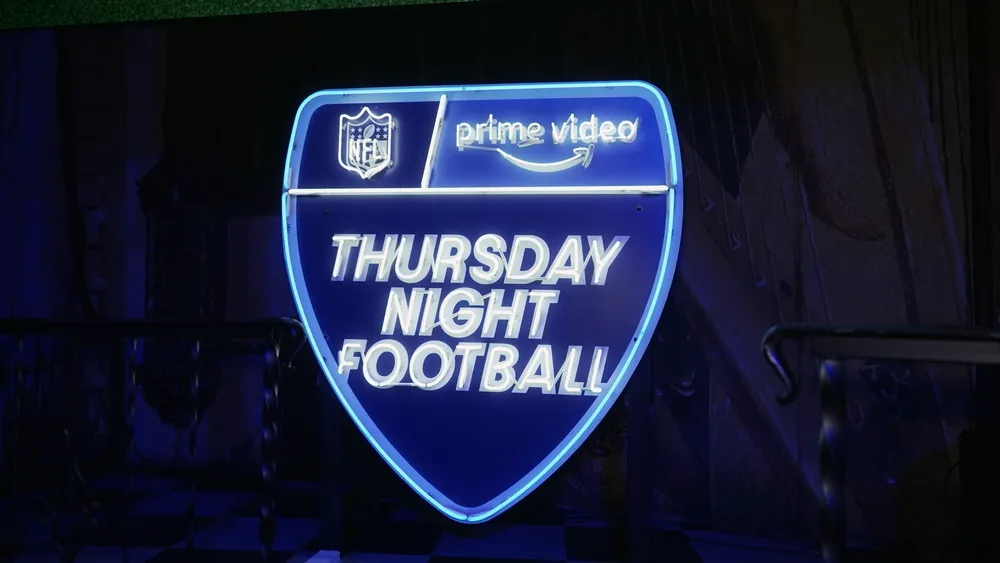 Thursday Night Football live-event sizzle-reel frame